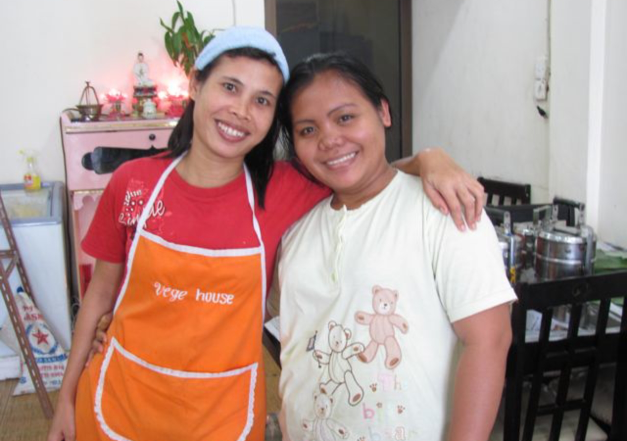 Cooks at Vege House