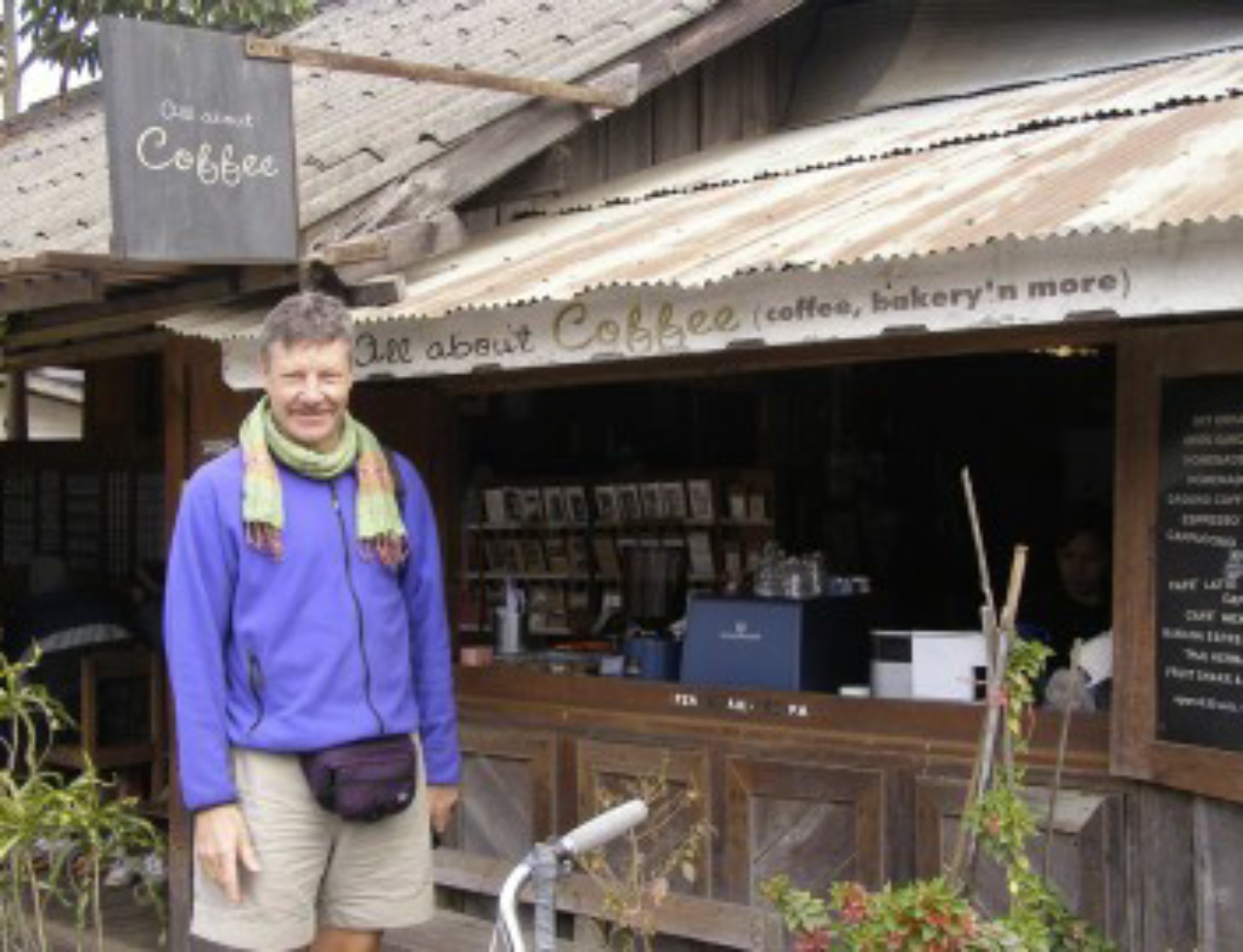 Sunny coffee spot, Pai Thailand