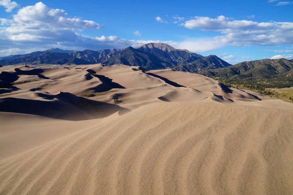 Sand Dune with Mountains 2