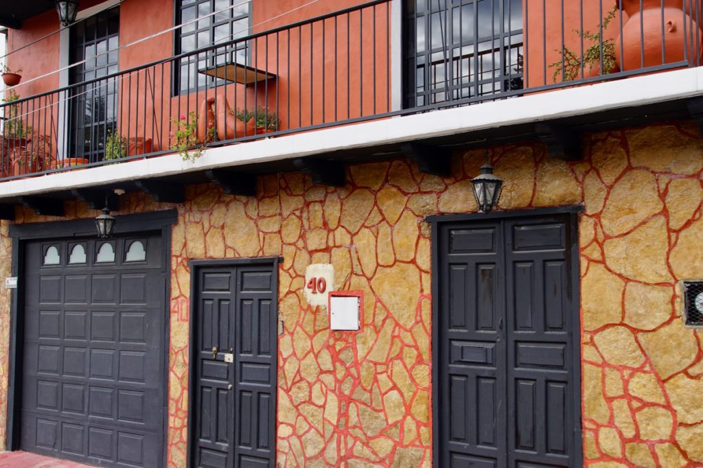 Colorful homes San Cristobal de las Casas