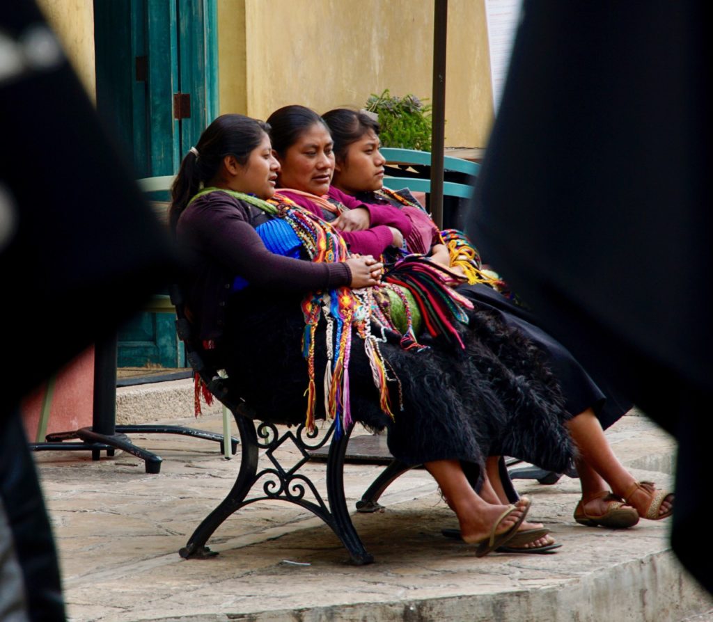 Ladies Relaxing in San Cristobal de las Casas