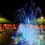 Queretaro colored fountains