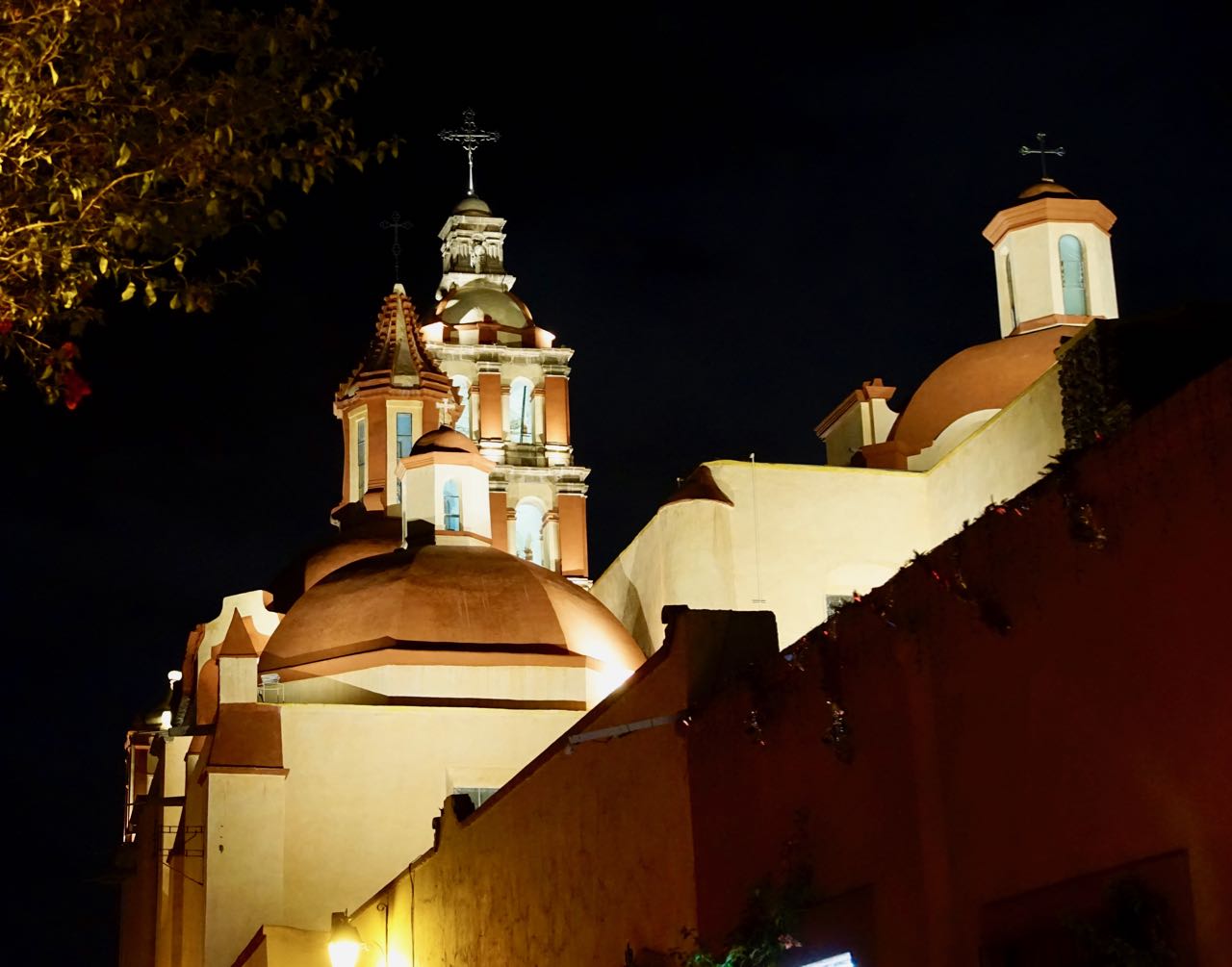 One of the churches in Queretaro