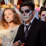 Dia de los Muertos, Oaxaca. Procession and celebration!