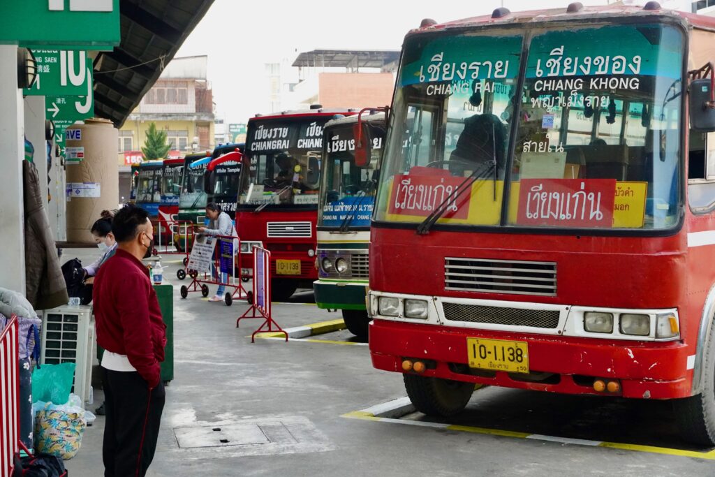 Bus to Chiang Khong from Chiang Rai