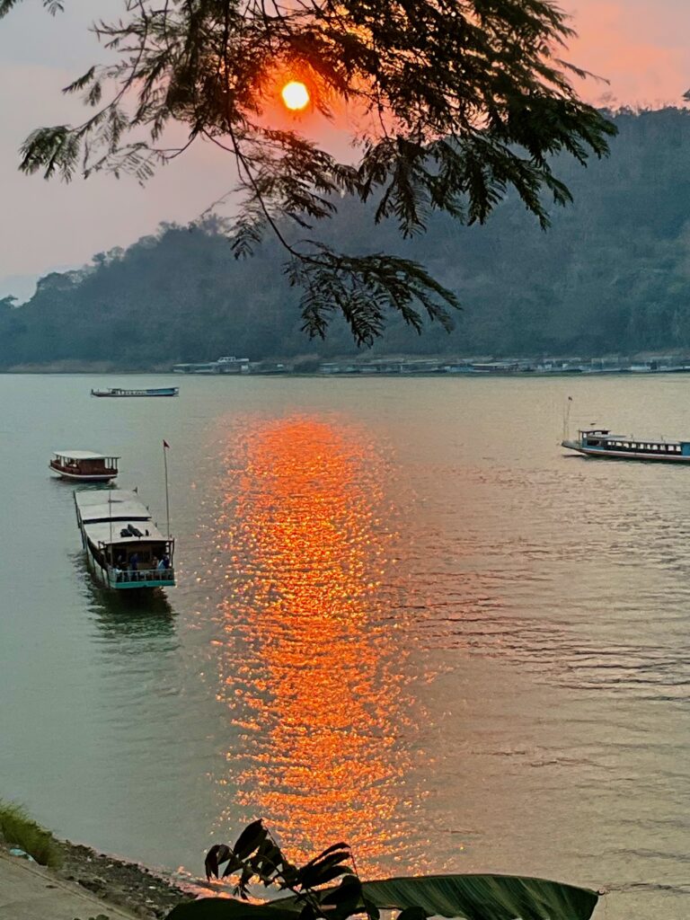 Mekong River Sunset, Luang Prabang