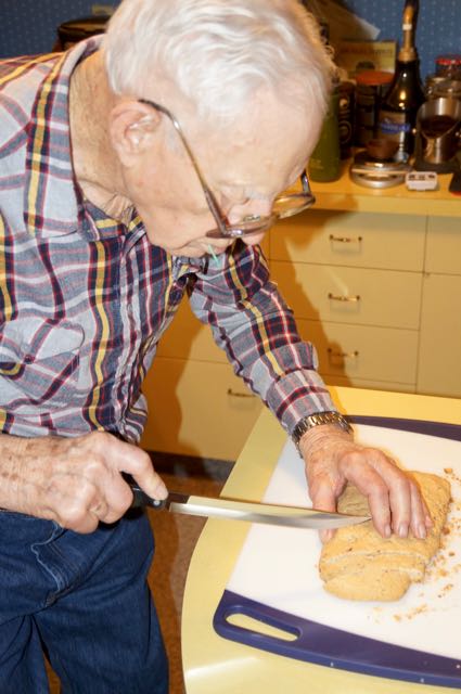 Dad and Biscotti