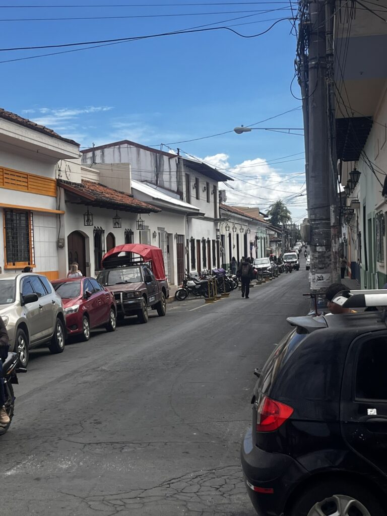 Street in Leon, Nicaragua