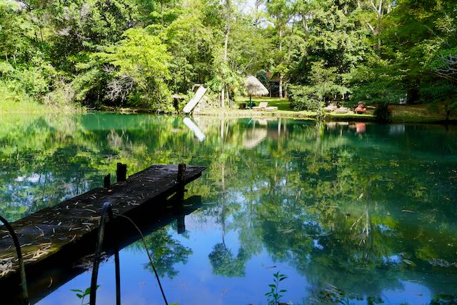 Finca Ixobel swimming pond!